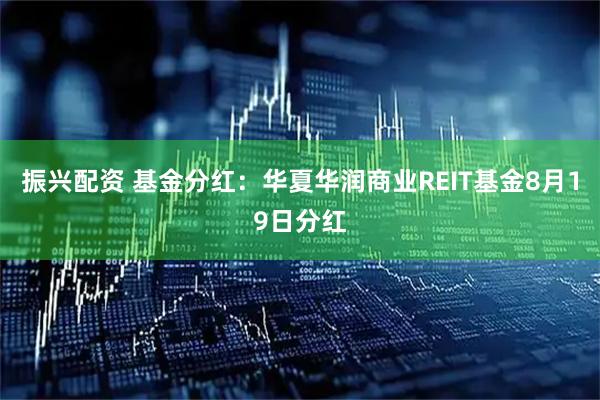 振兴配资 基金分红:华夏华润商业REIT基金8月19日分红